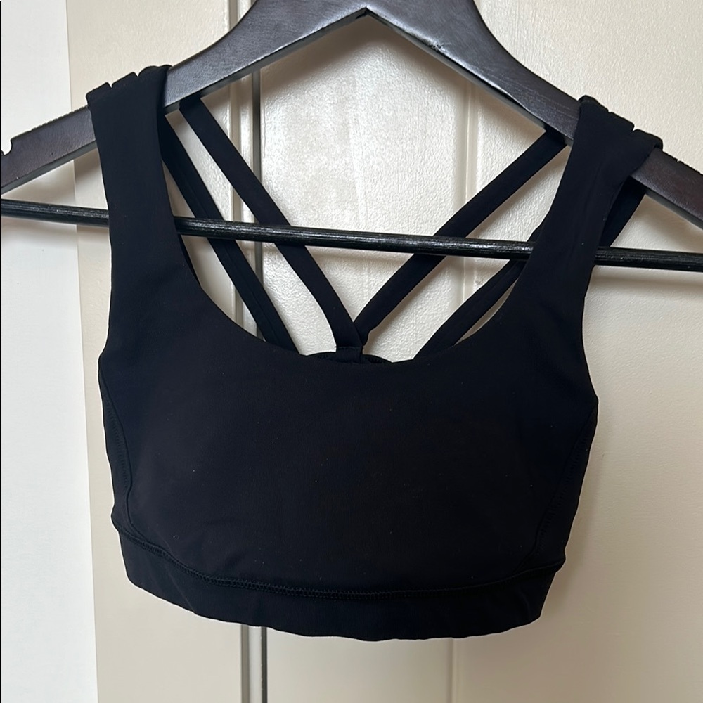 Lululemon Black Sports Bra